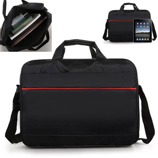 กระเป๋าโน๊ตบุ๊ค สะพายข้าง มีหูหิ้ว ใส่ขนาด15.6˝ นิ้วได้ กระเ…