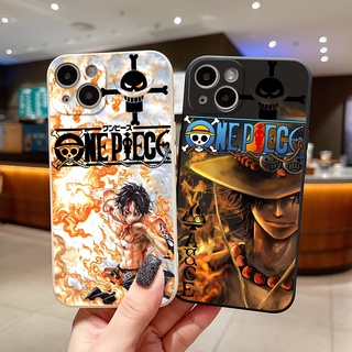 เคสโทรศัพท์มือถือ ลายการ์ตูน One Piece Ace สําหรับ iphone 14 14 Pro 14 Max 14 Pro Max