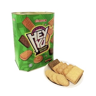 Castle Hey Yo Assorted Biscuit 600g คาสเซิล เฮ้ โย บิสกิตรวมรส