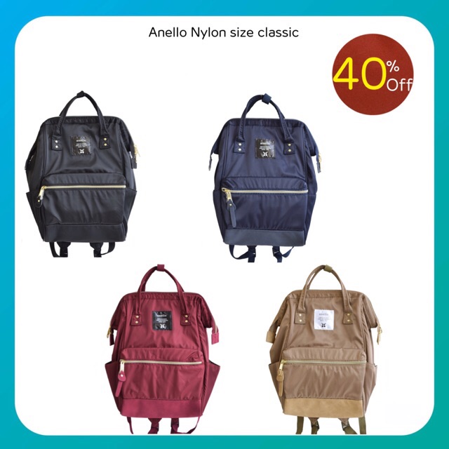 (black.bag) sale !! Anello Nylon Classic