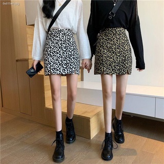 skirtกระโปรง✼✷►CICISHOP(พร้อมส่ง)กระโปรงทรงAเอวสูงลายZebra แต่งกระเป๋าเล็กใส่เหรียญ​น่ารัก(020)