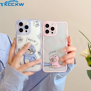 เคสโทรศัพท์มือถือแบบนิ่ม ใส กันกระแทก ลายไดโนเสาร์ สําหรับ Huawei P50 P40 P30 P20 Pro P40 Lite Mate 40 Mate 30 Mate 20 Pro