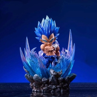 โมเดลฟิกเกอร์ Dragon Ball Z Vegeta Figura Wcf Super Saiyan Goku Broly Vegeta Gk ของเล่นสําหรับเด็ก