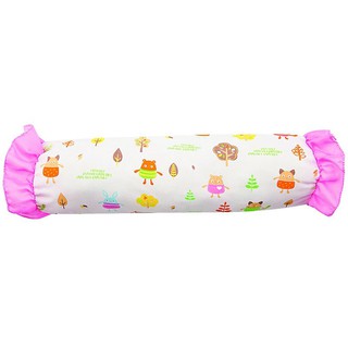 🔥สินค้าขายดี!! หมอนข้างเด็ก เอชบี (HB) พิมพ์ลาย Happy Baht Baby bolster printed