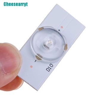 【Cheesearryt】ลูกปัดโคมไฟ Smd 3V 6V พร้อมฟิลเตอร์เลนส์ออปติคอล สําหรับทีวี LED 32-65 นิ้ว 20 ชิ้น