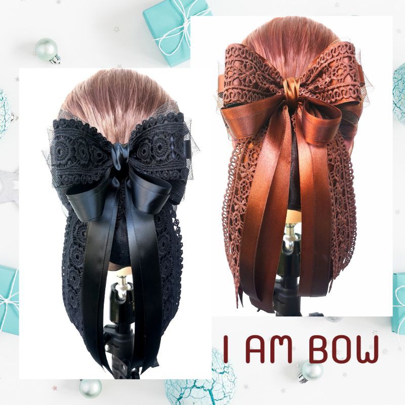 เน็ต​ติดผม#เน็ต​ติดผม​ขนาดใหญ่​#​เน็ต​ข้าราชการ​#​เน็ต​พยาบาล​#โบว์​ติดผม​