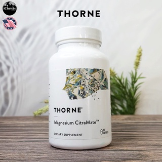 แมกนีเซียม Thorne Research® Magnesium CitraMate 135 mg 90 Capsules