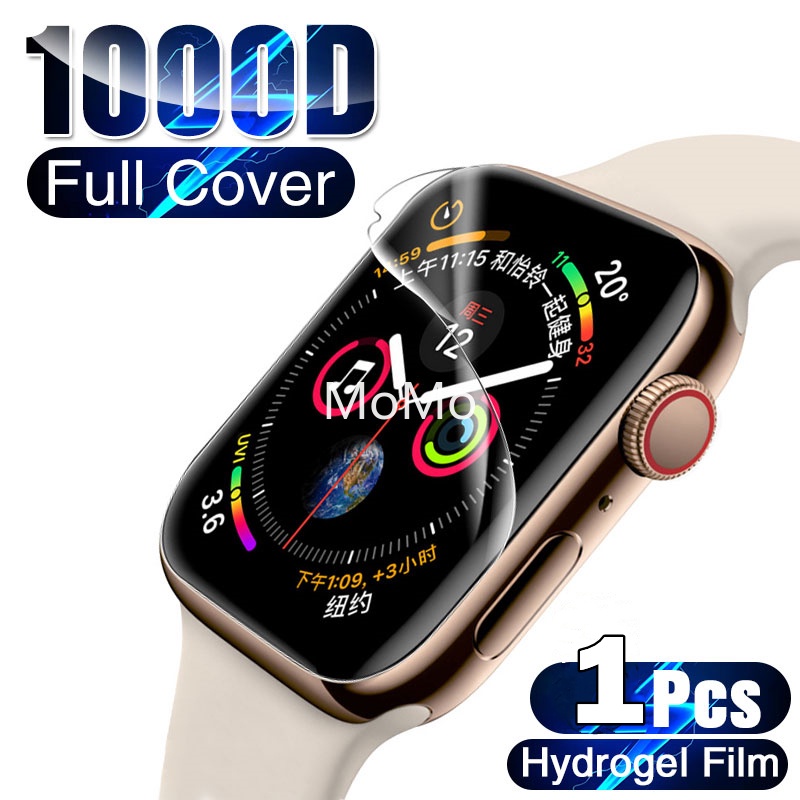 ฟิล์มกันรอยหน้าจอไฮโดรเจล สําหรับ Apple Watch Ultra Series 8 7 6 SE 5 4 3 2 Watch 41 มม. 45 มม. 44 มม.
