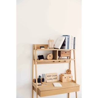 THEWOOD 'S TALE Mori No Naka ลิ้นชัก ตั้งโต๊ะ DOUBLE DRAWER จากไม้แท้