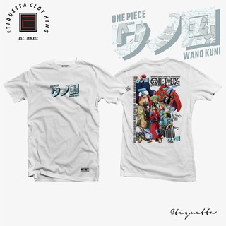 [100% Cotton] Anime Shirt - ETQT - One Piece - Strawhat Pirate Members v2