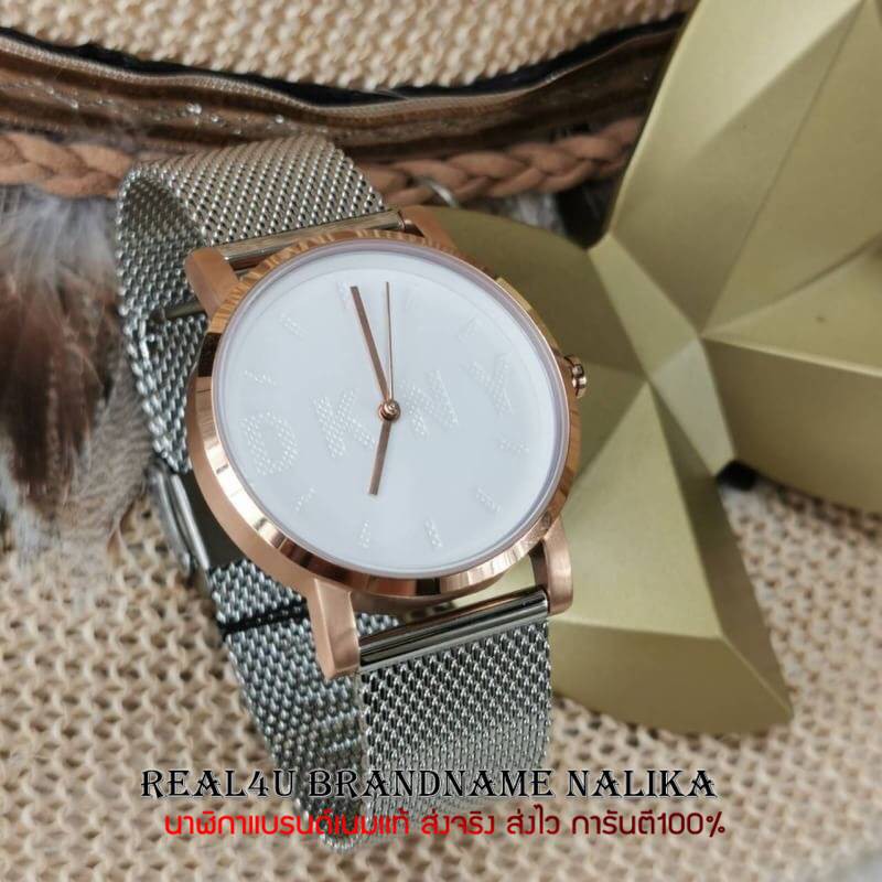 นาฬิกาข้อมือผู้หญิง DKNY รุ่น NY2663 Women's Analogue Quartz Watch with Stainless Steel Strap ของใหม่ ของแท้100%