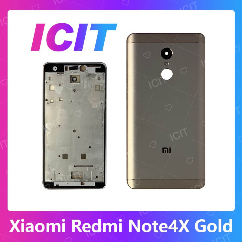 Xiaomi Redmi Note 4X อะไหล่บอดี้ เคสกลางพร้อมฝาหลัง Body For xiaomi redmi note4x ICIT 2020