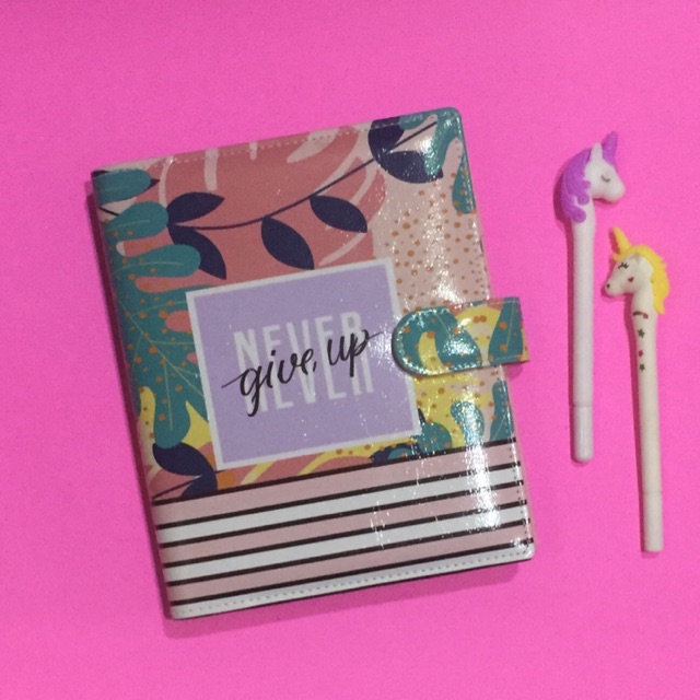 พิมพ์ Binder Never Give Up A5 B5