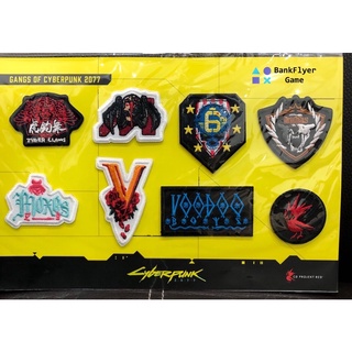 (( ของแท้ )) แพทช์ผ้า Gangs of Cyberpunk 2077