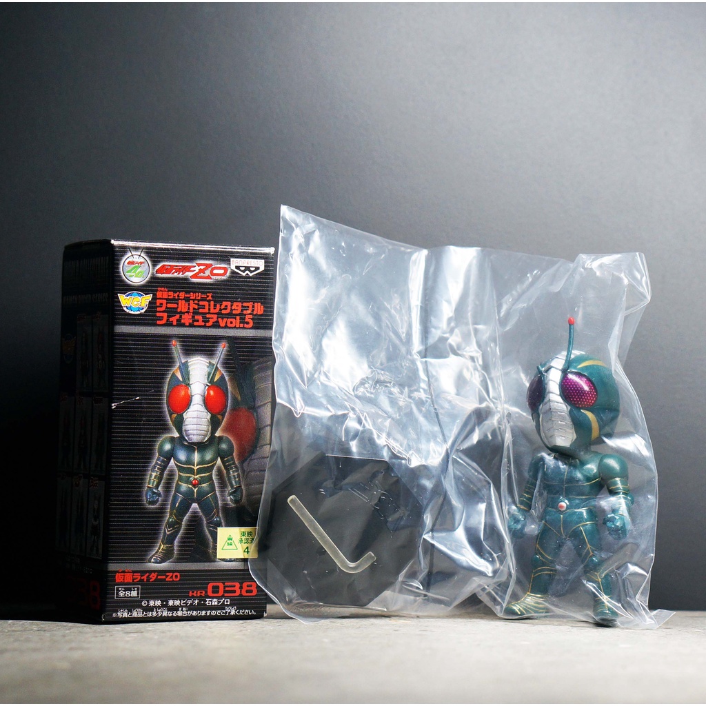 WCF Banpresto Showa Kamen Rider ZO masked rider มาสค์ไรเดอร์ wcf เขาหัก