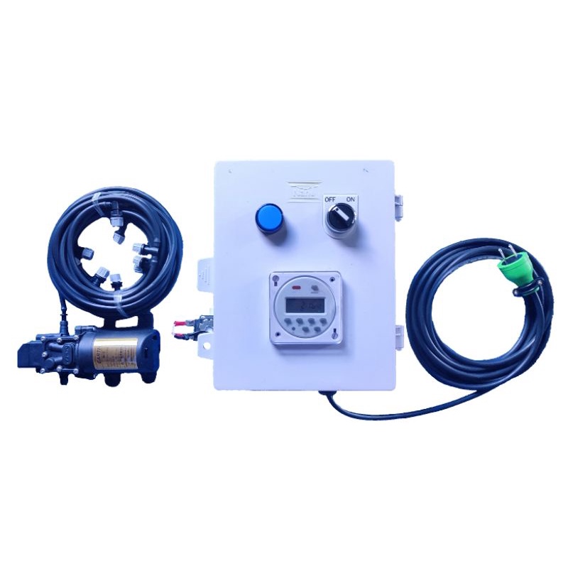 ลด PM 2.5ชุดพ่นหมอกตั้งเวลาดิจิตอล หัว 0.5 มม.