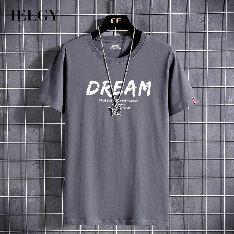 Men's Full Size Round Neck Short Sleeve T-Shirt Plus Size