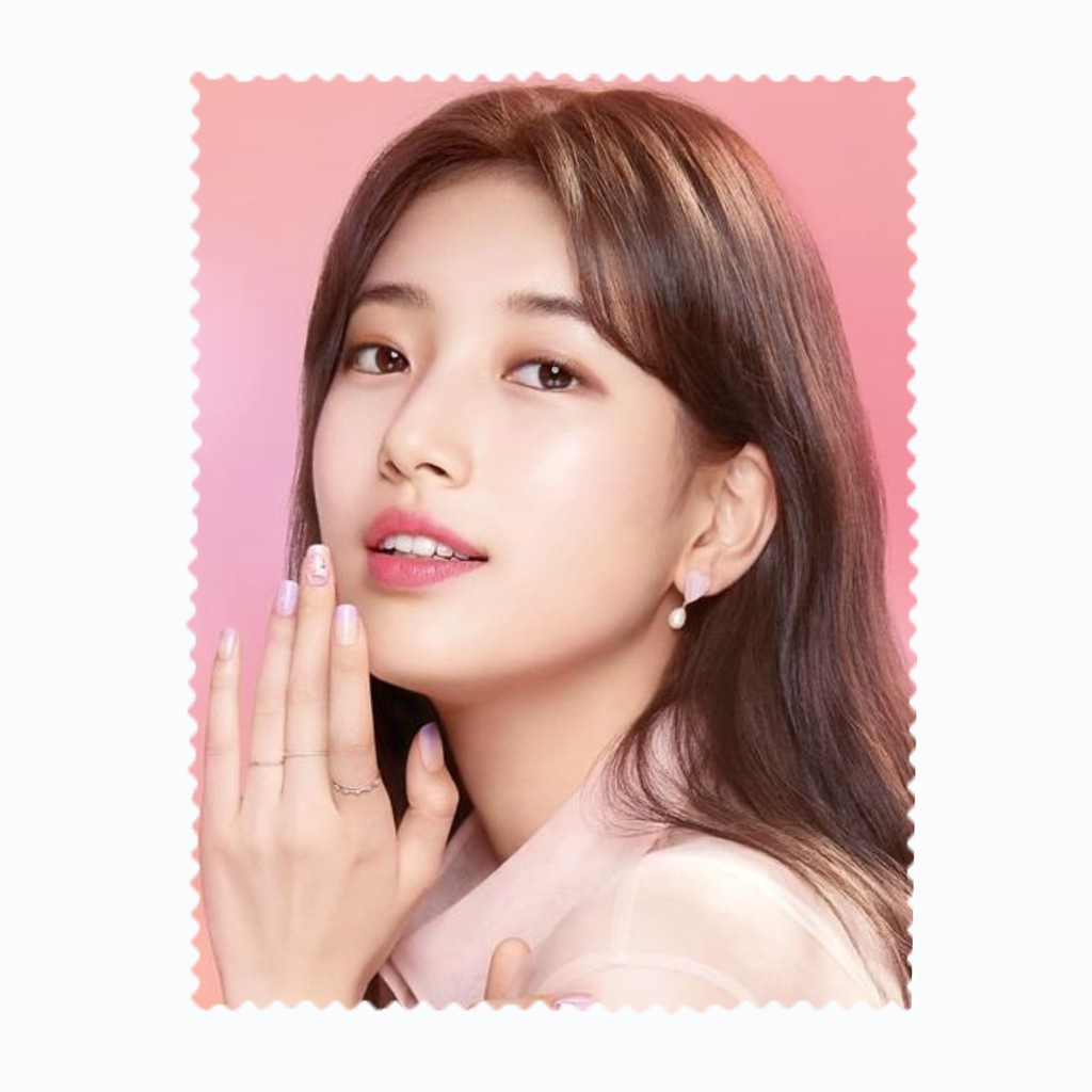 พร้อมส่ง ผ้าเช็ดแว่น ผ้าเช็ดแว่นตา ผ้าเช็ดเลนส์ ศิลปินเกาหลี Bae Suzy Su Ji ซูซี่ แพซูจี เบซูจี Miss
