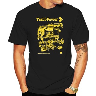 เสื้อยืดวินเทจ2020 เสื้อยืดแฟชั่น Trabant Shirt Trabi Power Ifa Zwickau Sachsenring Veb Nva Ddr Ostalgie TeesS-5XL