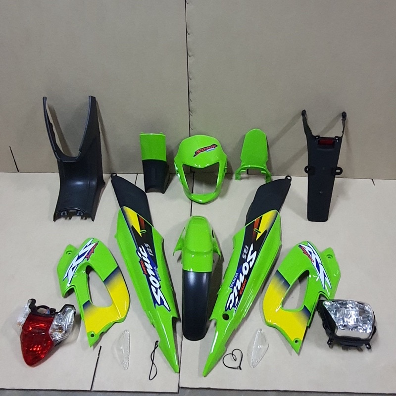 ชุดสี honda sonic โซนิค ตัวเก่า สีเขียว ราคา ถูกที่สุด ดีลบีเคเค