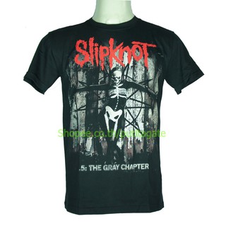 เสื้อวง Slipknot เสื้อไซส์ยุโรป สลิปน็อต PTA1426 เสื้อยืดแฟชั่นวงดนตรี