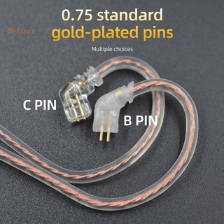 ❇♨ↂKz ZST ZSN ZS10 Pro ZS3 ZS6 AS16 AS12 ZSN Pro หูฟัง พร้อมสายไมโครโฟน 2 Pin อัพเกรดสายหูฟัง พร้อมไมโครโฟน bel