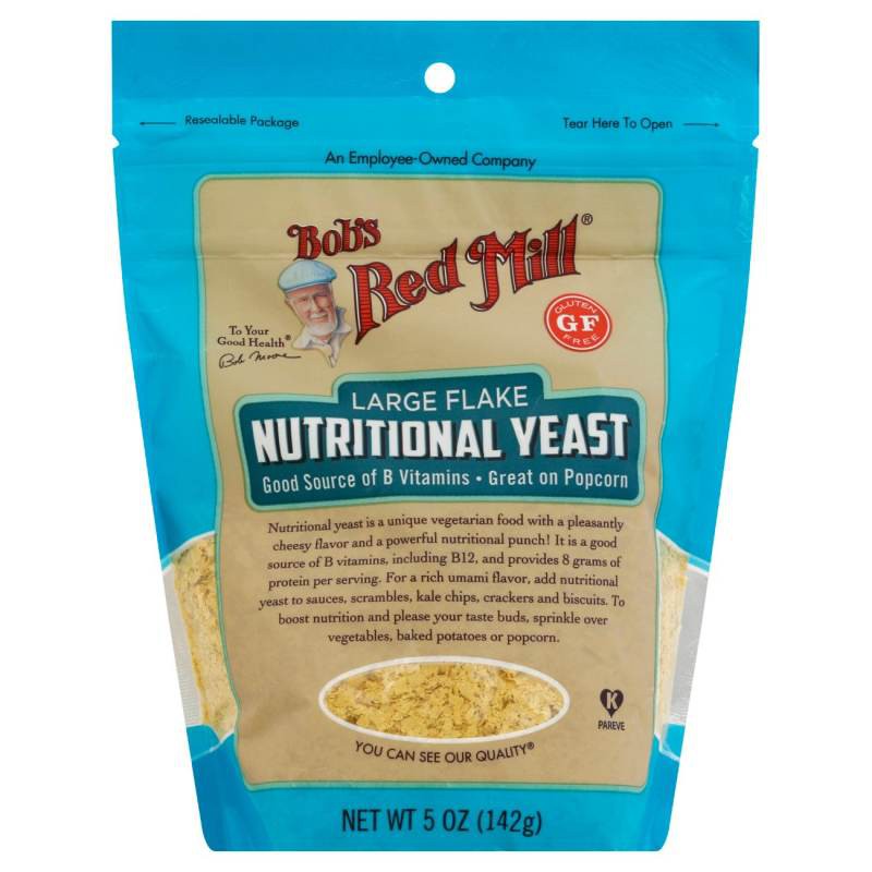Nutritional Yeast ผงยีสต์ 142 g นิวทริชั่นแนล ยีสต์ Nutritional Yeast Flake Bob's Red Mill นำเข้าจาก