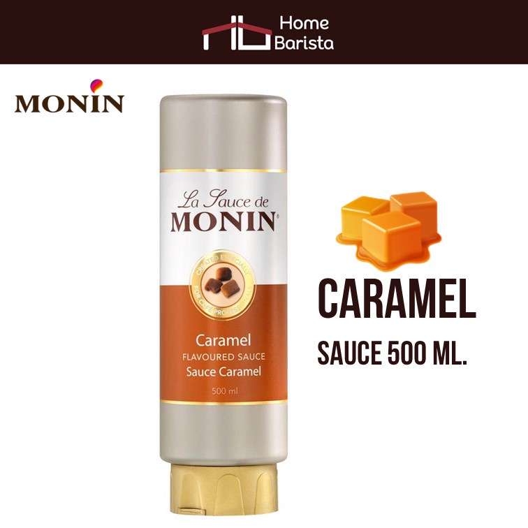 Home Barista MONIN Caramel SAUCE - 500ml (ซอส)
