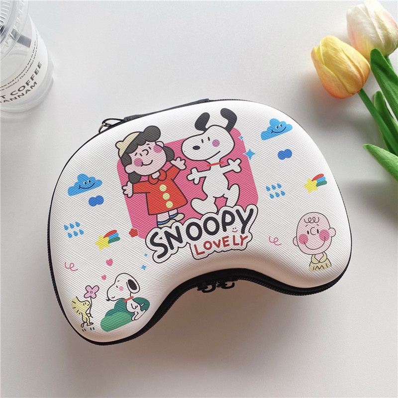 กระเป๋าเคส ลายการ์ตูนสนูปปี้ สําหรับ Nintendo Pro PS4 PS5 Xbox One Tote Pro