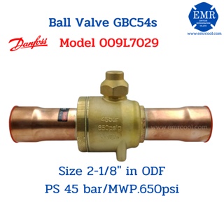 DANFOSS DANFOSS Shut-off ball valve GBC 54 S, 2-1/8 (009L7027)