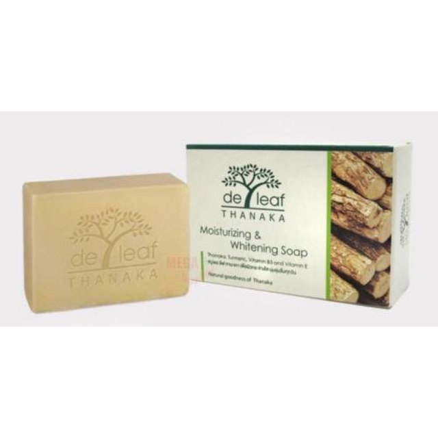de leaf THANAKA Moistur&Whitening (สบู่)