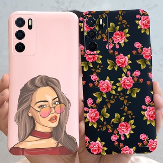 เคสโทรศัพท์มือถือแบบนิ่ม ลายสีรุ้ง สําหรับ Oppo A16 A16s Oppo A 16 S CPH2271 2021