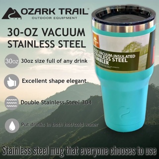 แก้วน้ำสแตนเลสเก็บอุหภูมิ Ozark trail 30oz tumbler แก้วน้ำเก็บเย็นยาวนาน