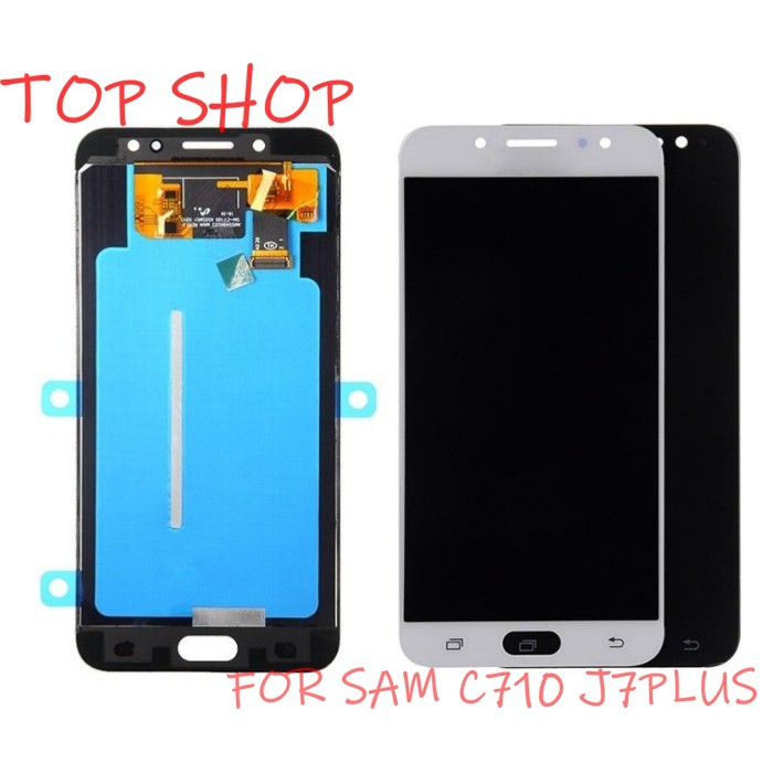 จอชุด LCD+Touch หน้าจอ+ทัช For Samsung J7Plus / SM-C710FJ7+ หน้าจอ ซัมซุง J7PLUS C710 J7 งานเทียบแท้ IC งานOLED สีขาวดำ