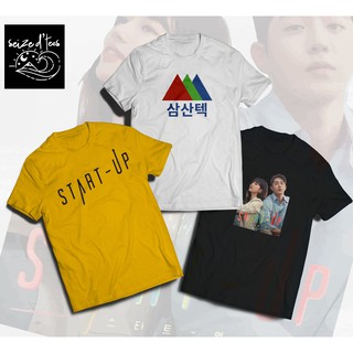 เสื้อเชิ้ตเริ่มต้นแรงบันดาลใจ - KDRAMA MERCH - เสื้อยืด Unisex สําหรับผู้ชายและผู้หญิง - ยึด D D^$