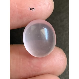 Rq11 พลอยโรสควอซ์ท  rose quartz นน 9.35กะรัต ขนาด 16.5x10.9x6.8mm