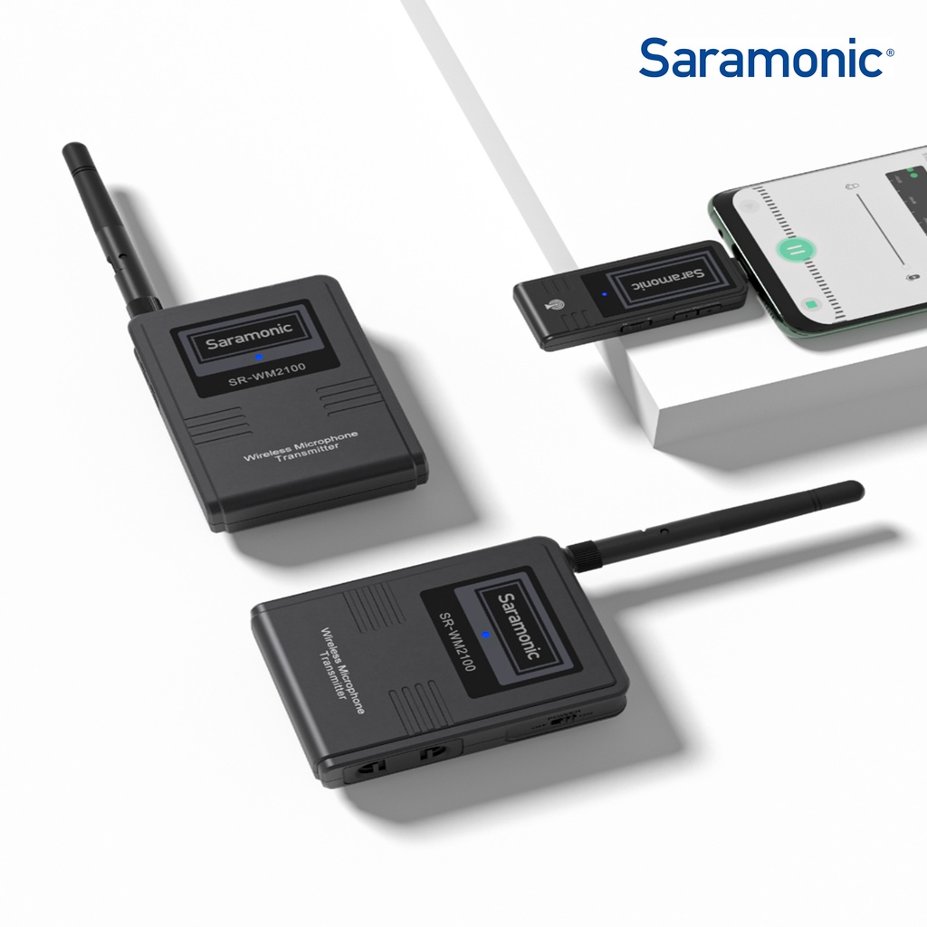 Saramonic SR-WM2100 U1 / U2 Wireless Lavalier Microphone System