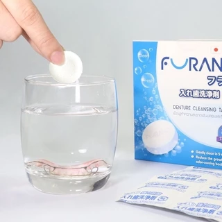 FURANO 24'S เม็ดฟู่ทำความสะอาดฟันปลอม/รี​เทรนเนอร์​