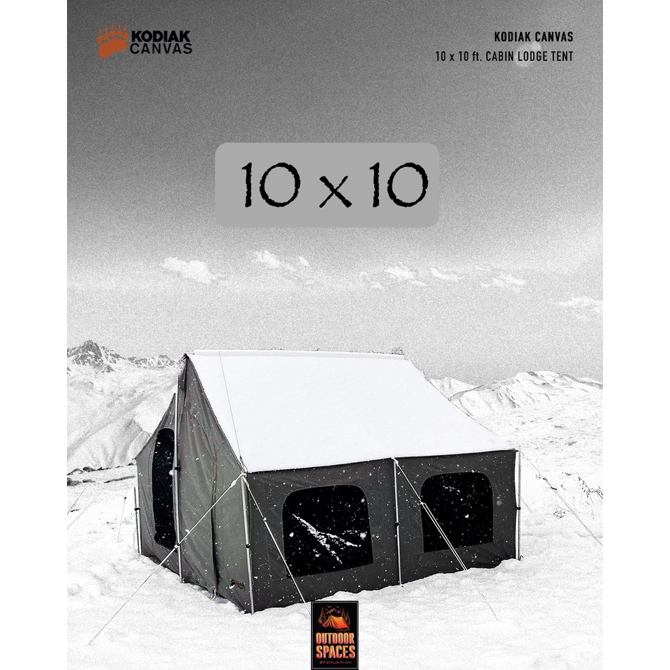 เต็นท์ kodiak Canvas 10x10 cabin lodge tent