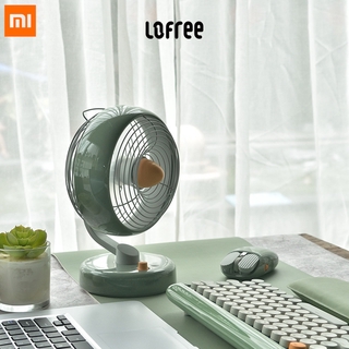 Xiaomi Lofree desktop fan home simple shake head soft wind fragrance portable USB silent fan