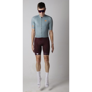 ZEPHYR BIB SHORTS RED VELVET STUFF - MAN