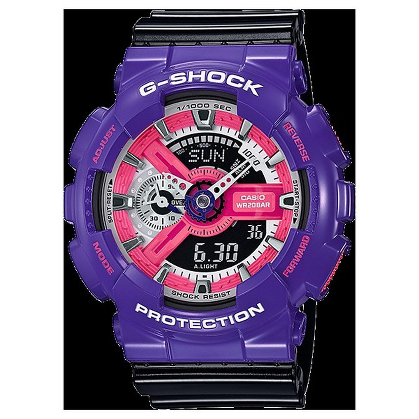 Casio G-Shock นาฬิกาข้อมือ รุ่น GA-110NC-6ADR - Black