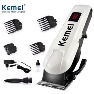 (สินค้าพร้อมส่ง)KEMEI KM-809A แบตเตอเลี่ยนตัดผม ปัตตาเลี่ยนตัดผม แบตเตอเลี่ยนไร้สาย