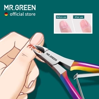 Mr.green Gorgeous กรรไกรตัดหนังกําพร้า หนังกําพร้า หลากสี กรรไกรตัดเล็บ ที่กันจอน หนังกําพร้าที่ตายแล้ว เครื่องมือสเตนเลสสตีล