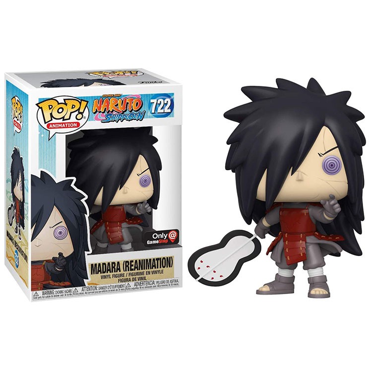 FUNKO ฟังโก้ป๊อป! NarutoUchiha Madara Vinyl Action Figure ของเล่นตุ๊กตา