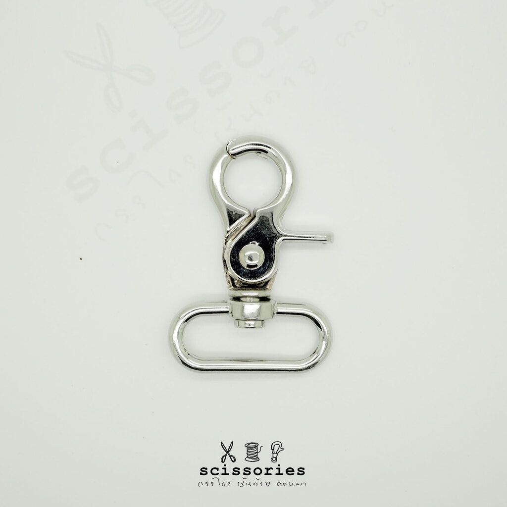 คอหมา1.2in สีเงิน /2 ตัว