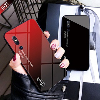 เคสกระจกนิรภัย ไล่โทนสี สําหรับ VIVO Y20 Y12S 1601 1609 1611 1612 1723 1808 1811 1812 1814 1819 1820 1906 1907 1915