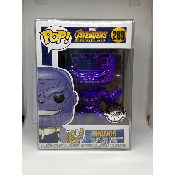 💕พร้อมส่ง💕 Funko Pop Thanos Marvel Avengers Infinity War Exclusive #289โมเดล ฟิกเกอร์ ของเล่น สะสม แท้ 💯  | WB WB_Toys