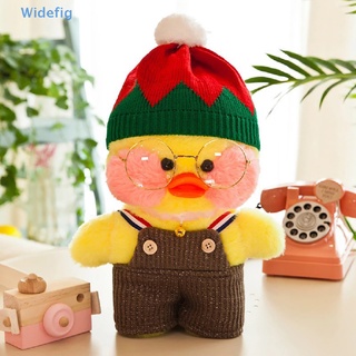 Widefig หมอนตุ๊กตานุ่ม รูปการ์ตูนเป็ดสีเหลือง 30 ซม. สําหรับเด็ก