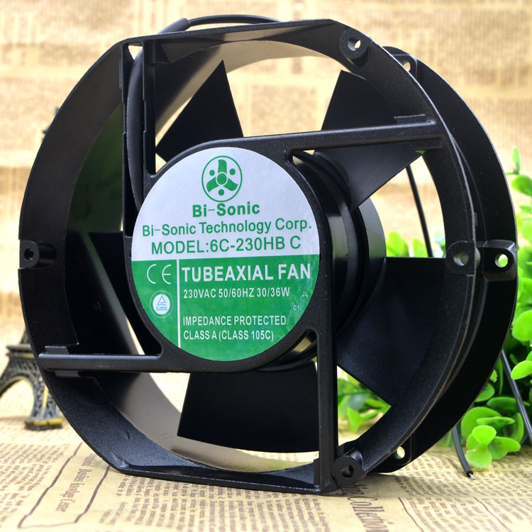 Berry Bi-sonic 6C-230HB C 6C-230HB S 17251 230V พัดลมระบายความร้อนแบบแกน